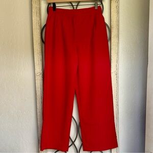 Art Class | Girls Wide Leg Red Pleated Pants | Size Large 10/12